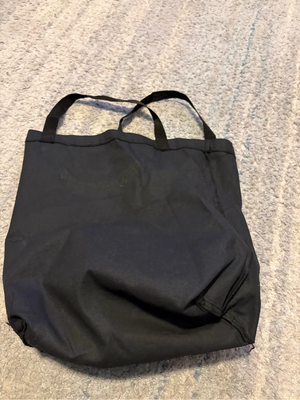 Vintage 1992 Barcelona Olympics Canvas Tote Bag Black USA Made Innovo 92 Rings